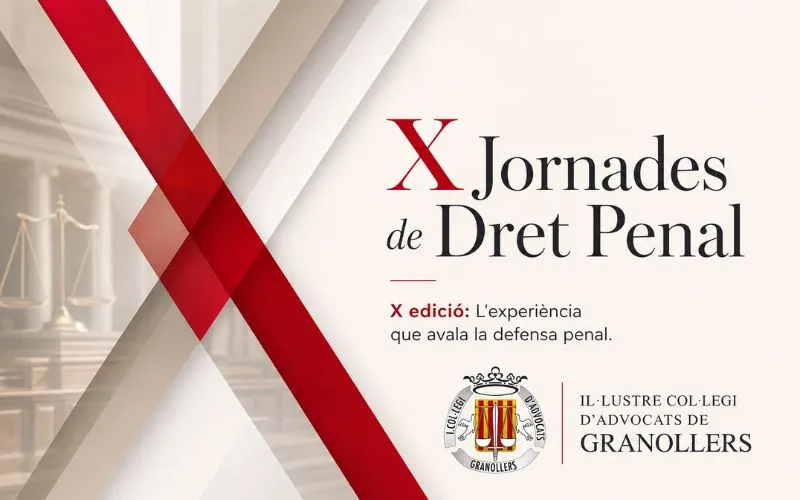 X Jornades de Dret Penal