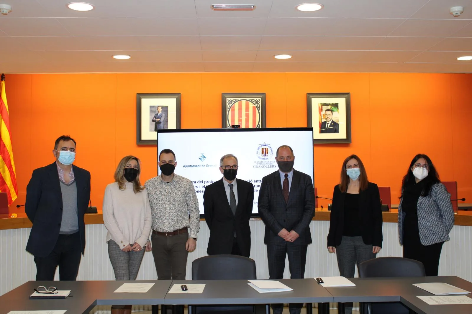 ICAVOR y el Ayuntamiento de Granollers firman un convenio para la atención a personas en riesgo de desahucio